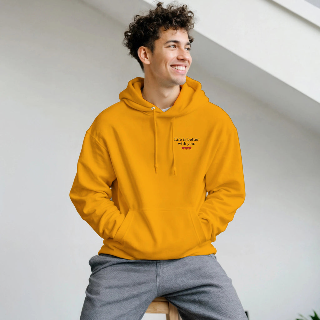 Perfect Match Hoodie - Life is better with you - MIWOUF