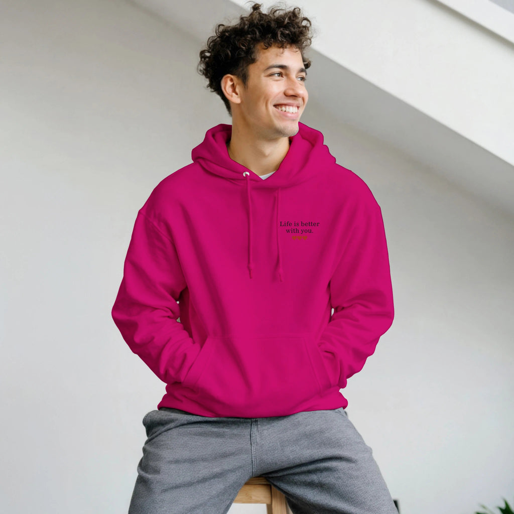 Perfect Match Hoodie - Life is better with you - MIWOUF
