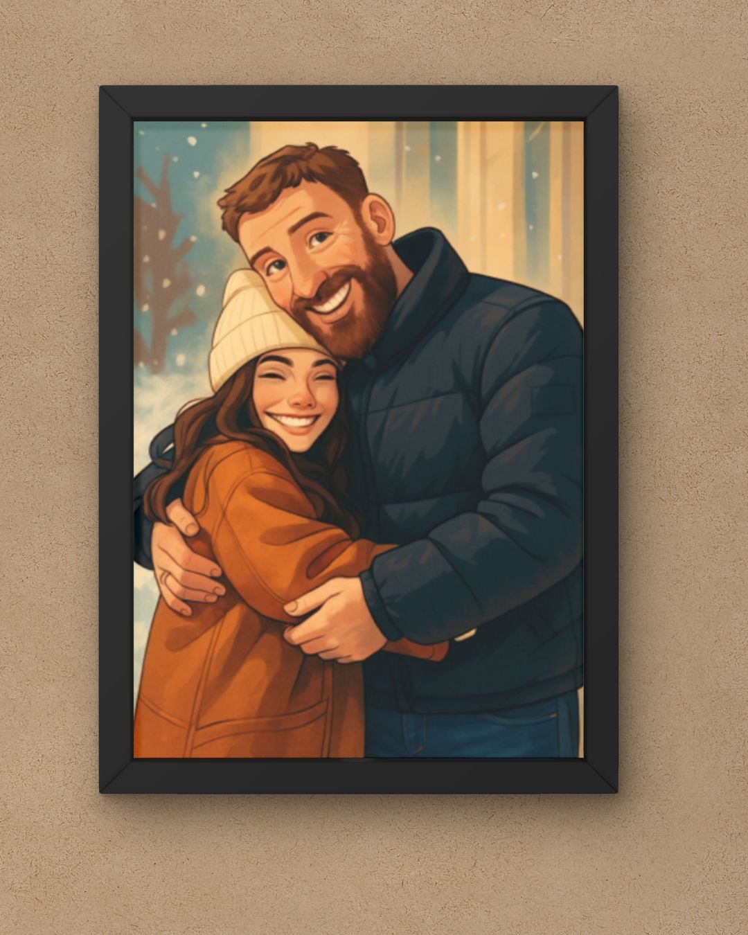 Cinematic Portrait Poster – Premium Art