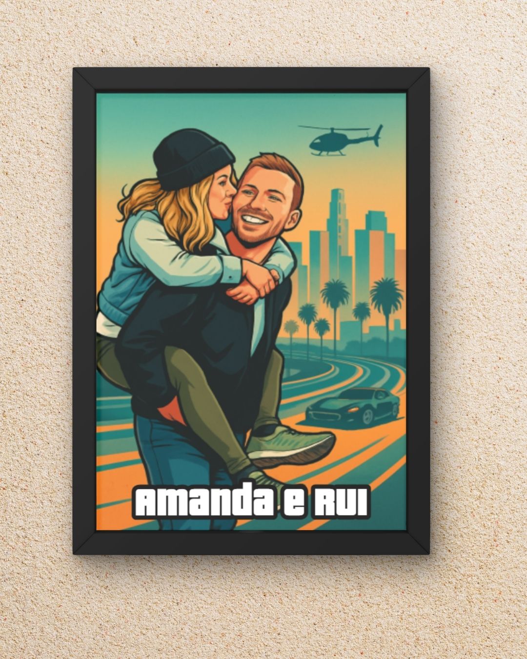 Custom Urban Couple Portrait