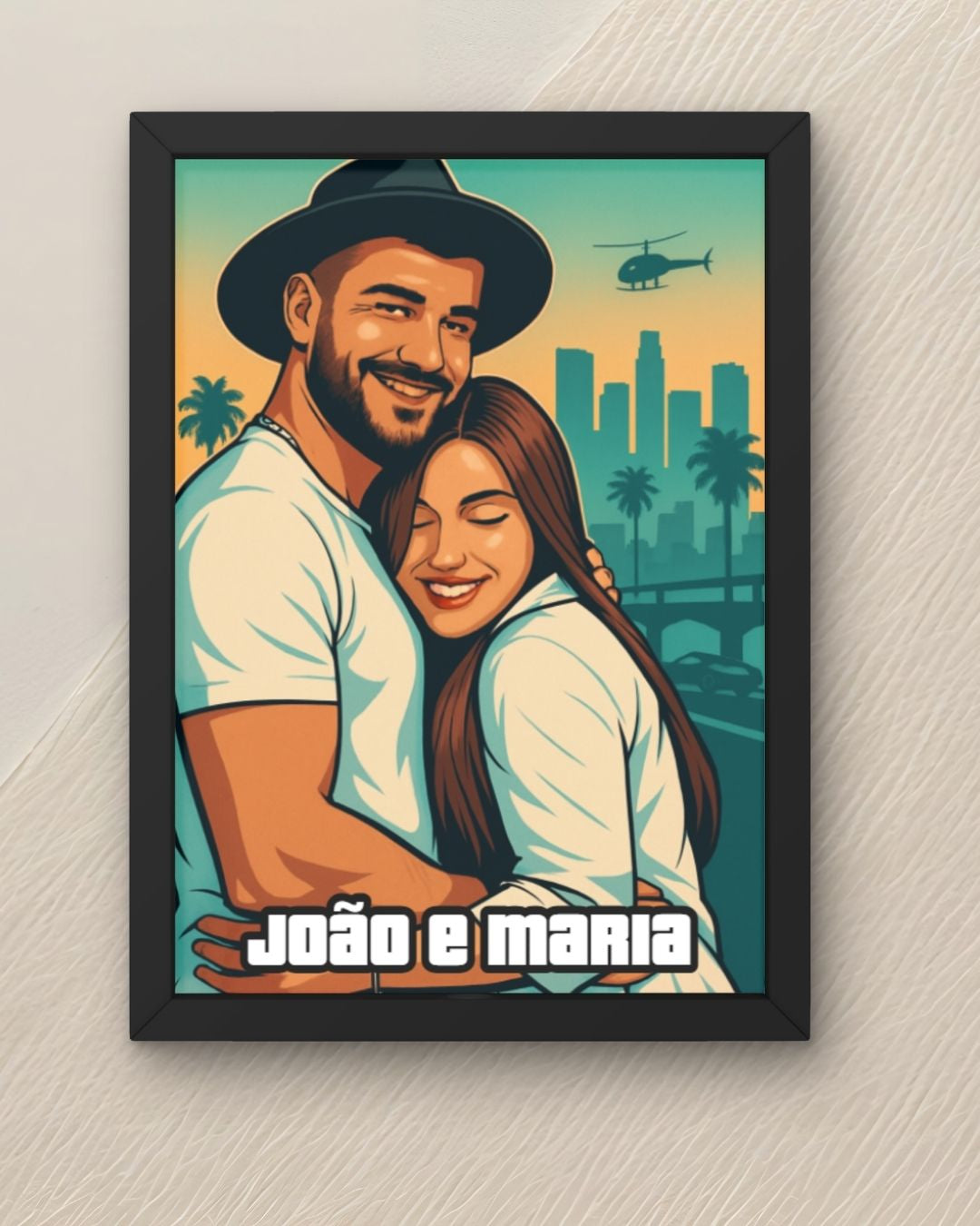 Custom Urban Couple Portrait