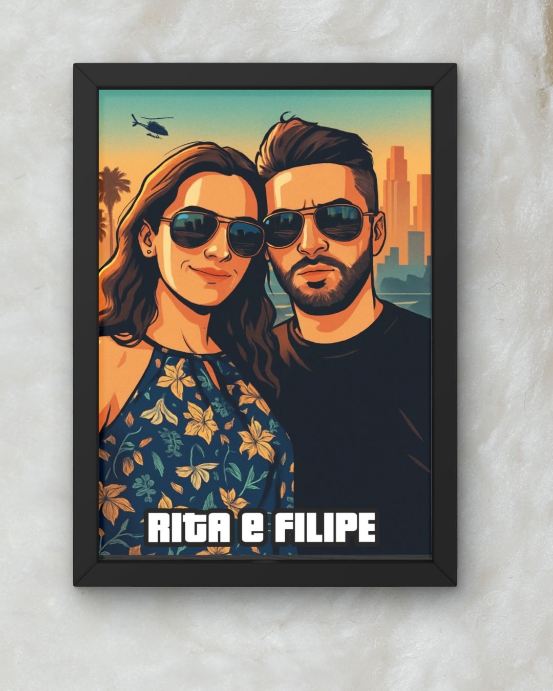 Custom Urban Couple Portrait