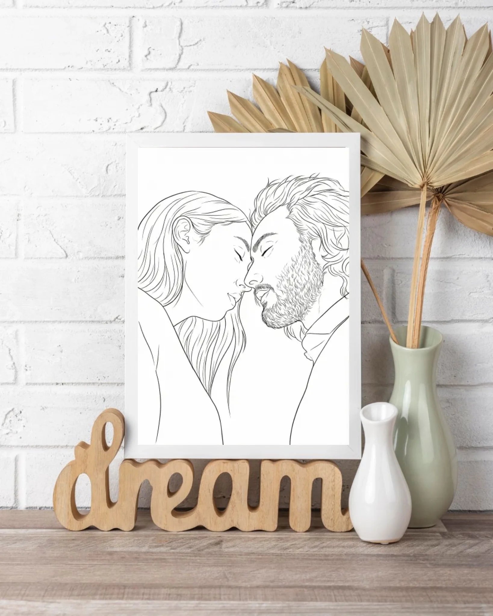 Minimalist Line Art Portrait – The Minimalist - MIWOUF