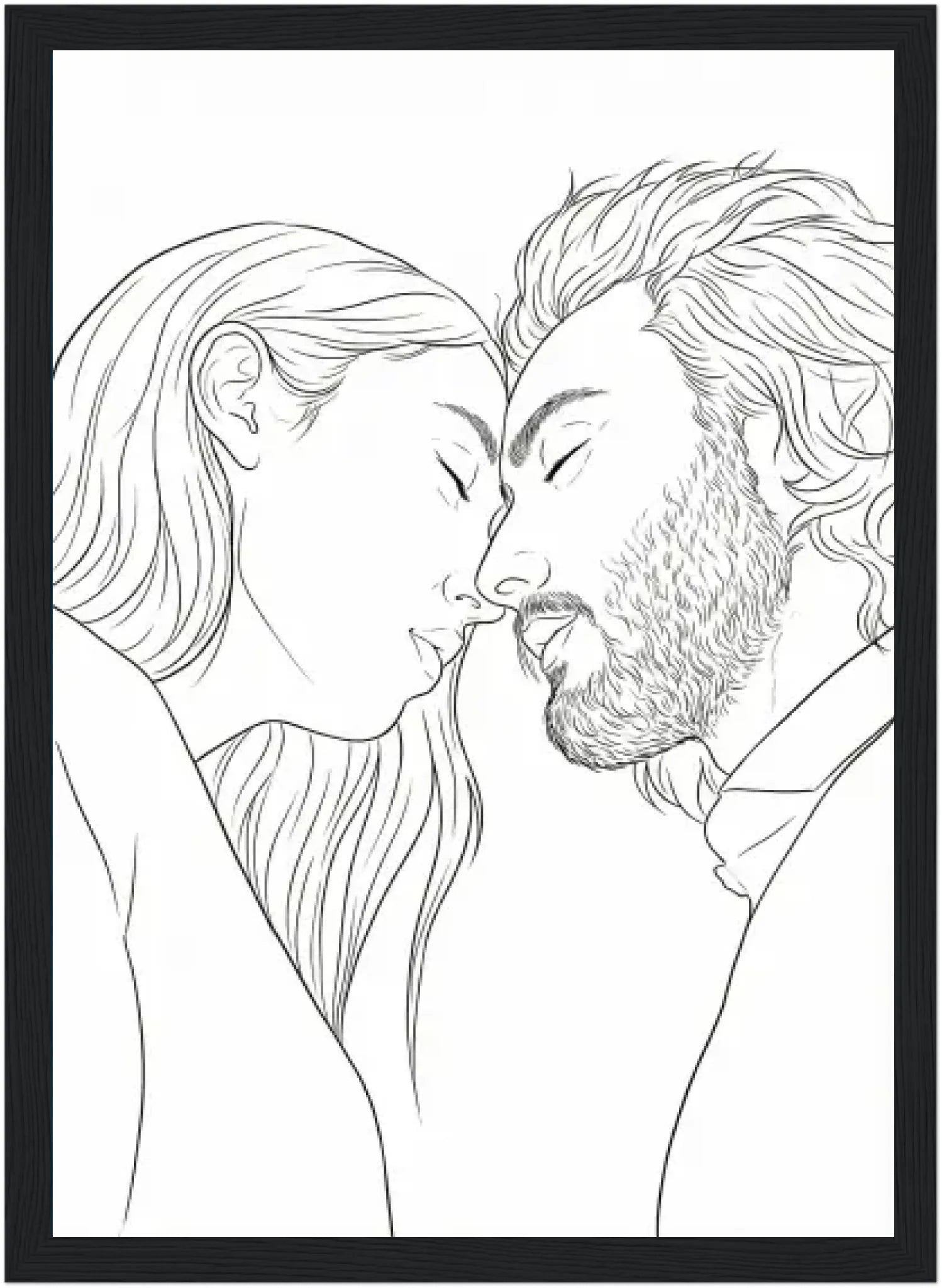 Minimalist Line Art Portrait – The Minimalist - MIWOUF