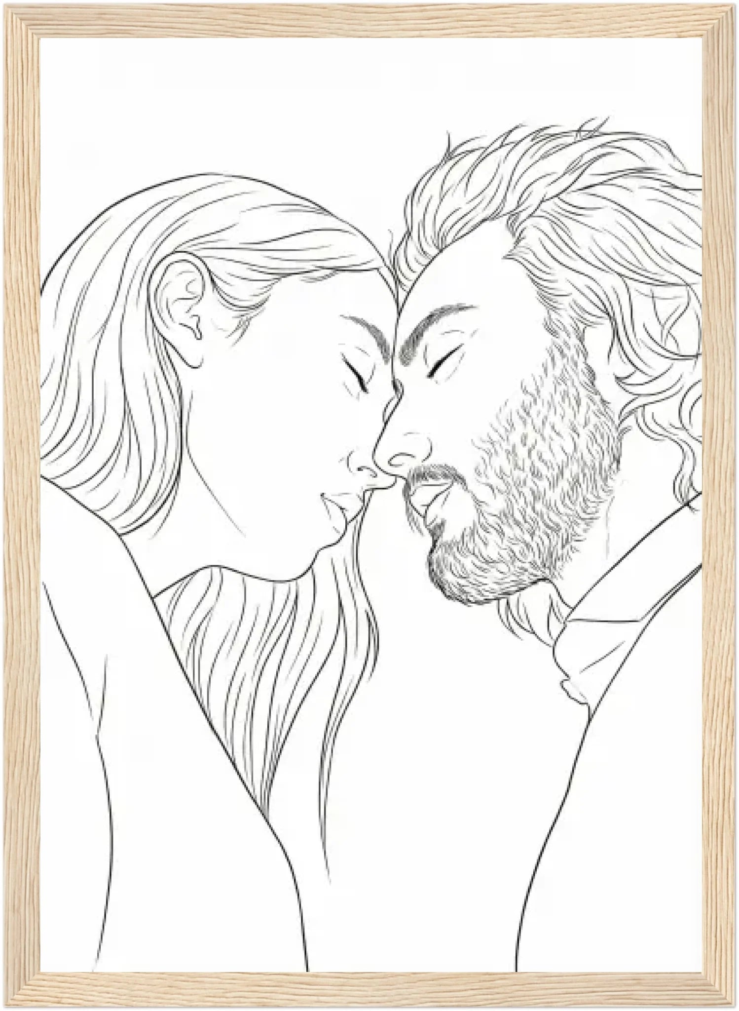 Minimalist Line Art Portrait – The Minimalist - MIWOUF