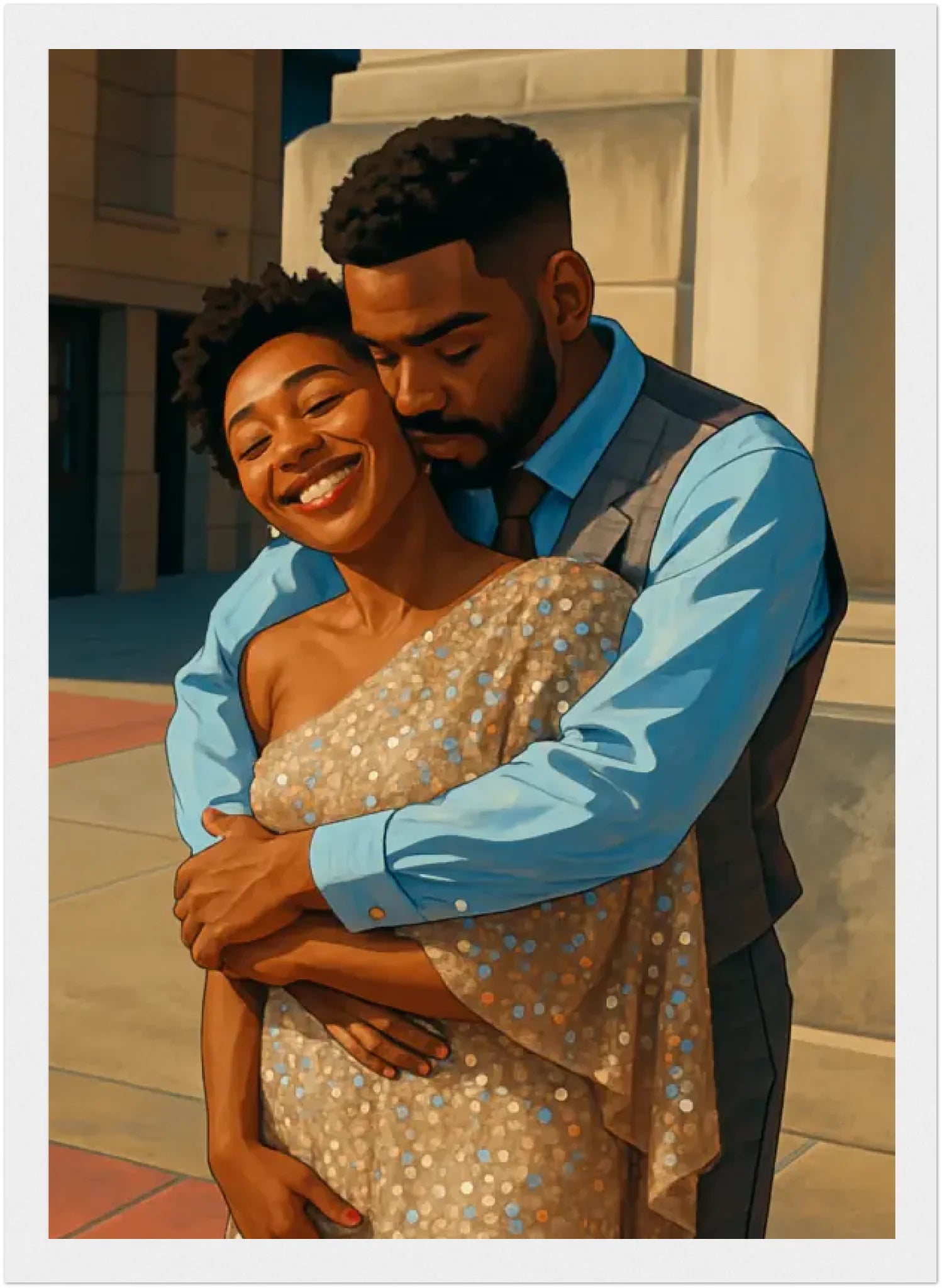 Cinematic Portrait Poster – Premium Art - MIWOUF