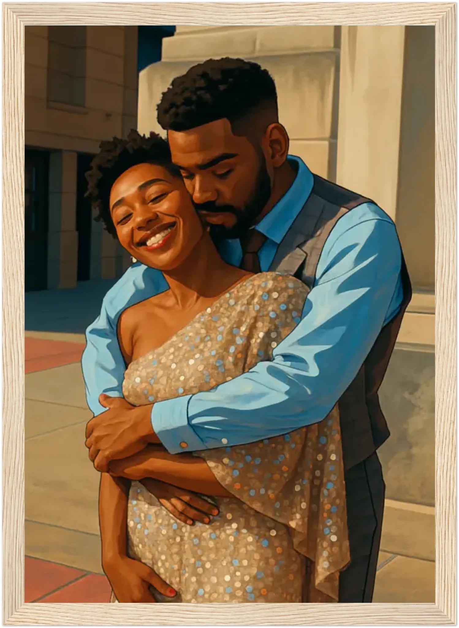 Cinematic Portrait Poster – Premium Art - MIWOUF