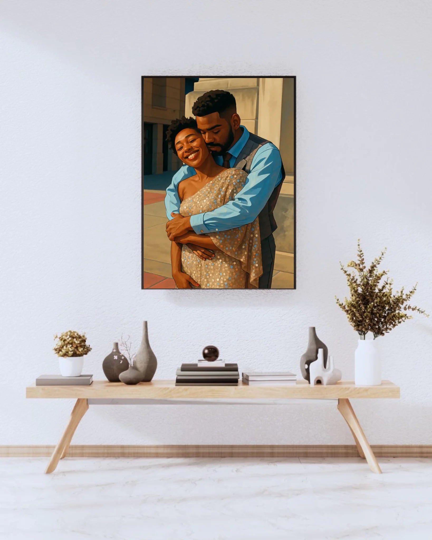 Cinematic Portrait Poster – Premium Art - MIWOUF