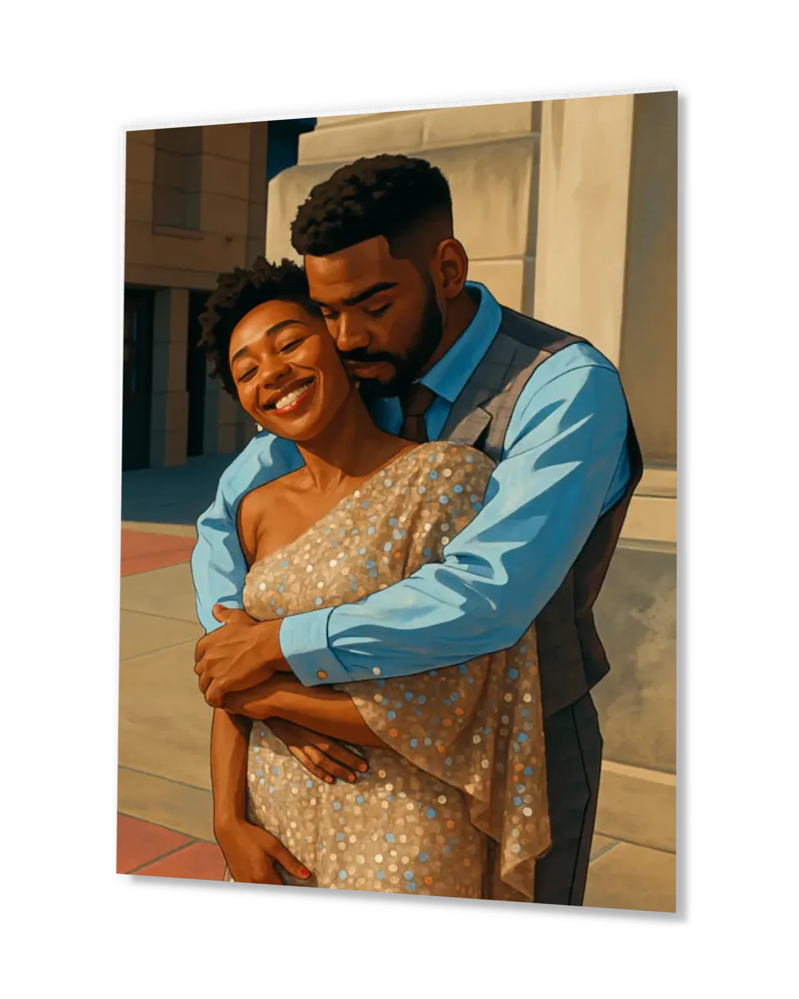 Cinematic Portrait Poster – Premium Art - MIWOUF