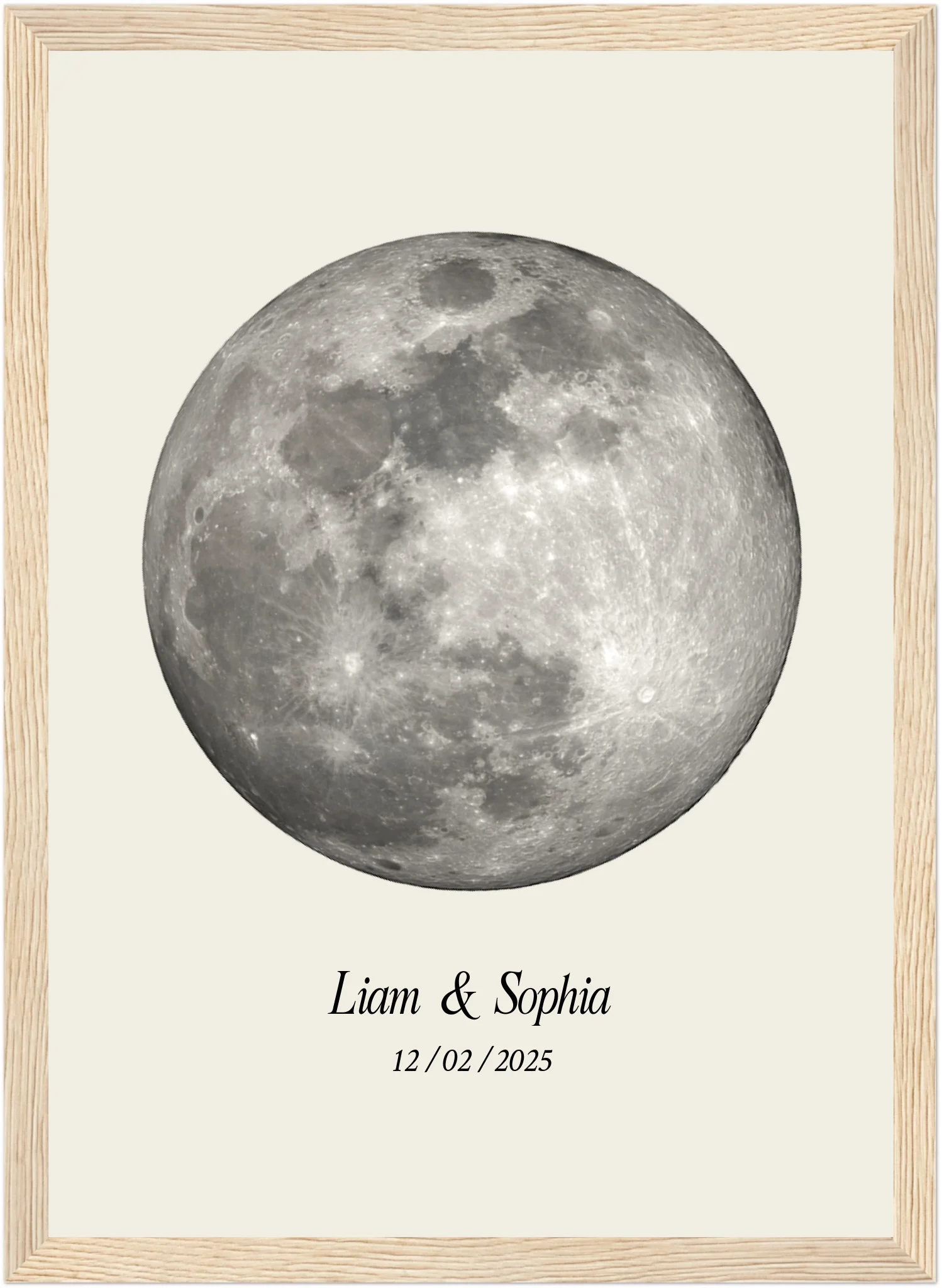 Moon Phase Couple Print – Under the Same Moon - MIWOUF