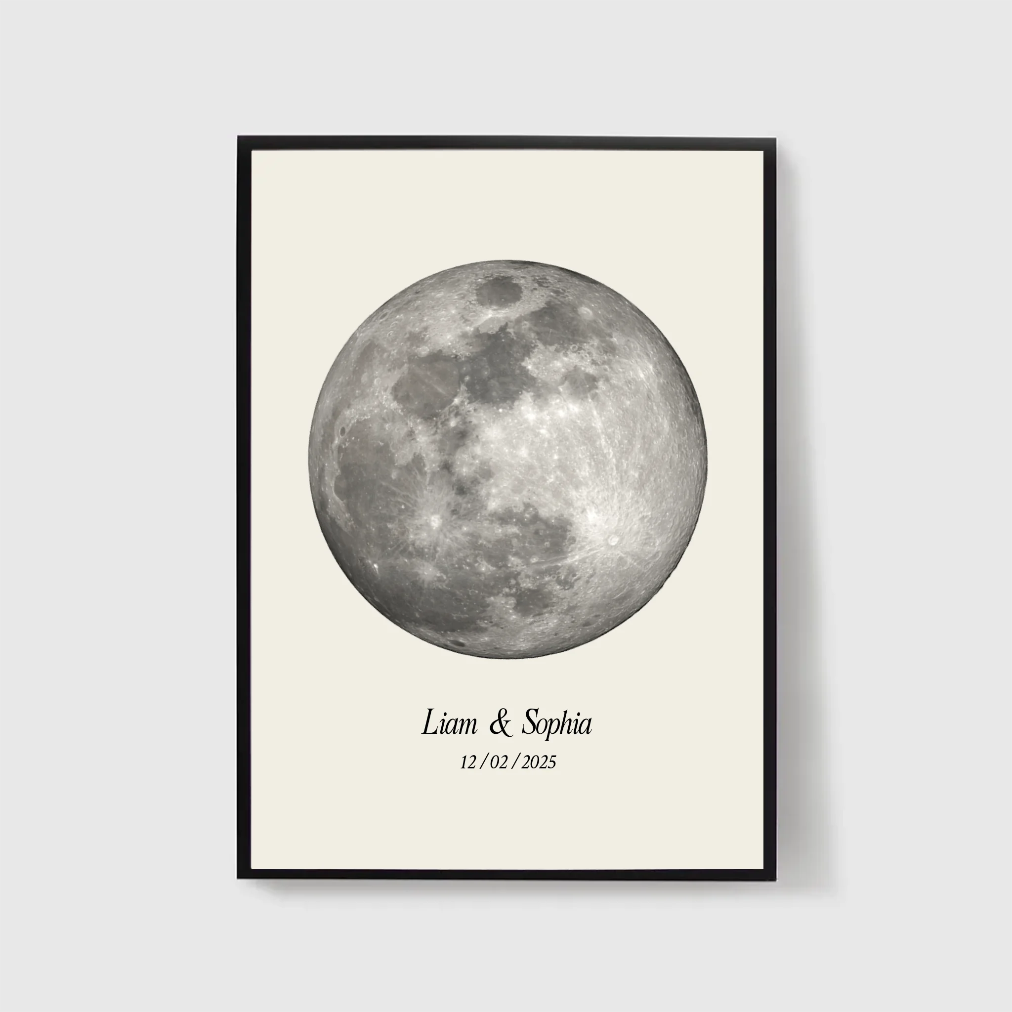 Moon Phase Couple Print – Under the Same Moon - MIWOUF