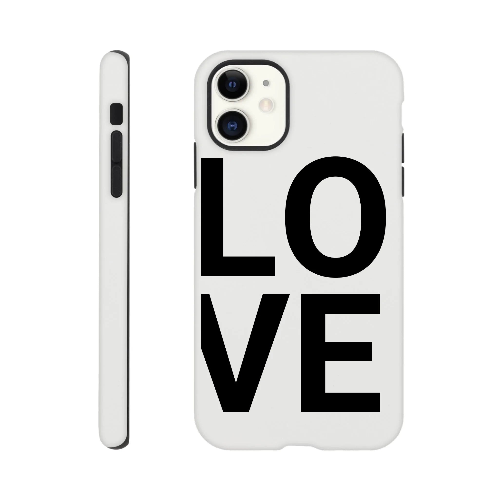 LOVE Phone Case for Couples – Stacked Design - MIWOUF