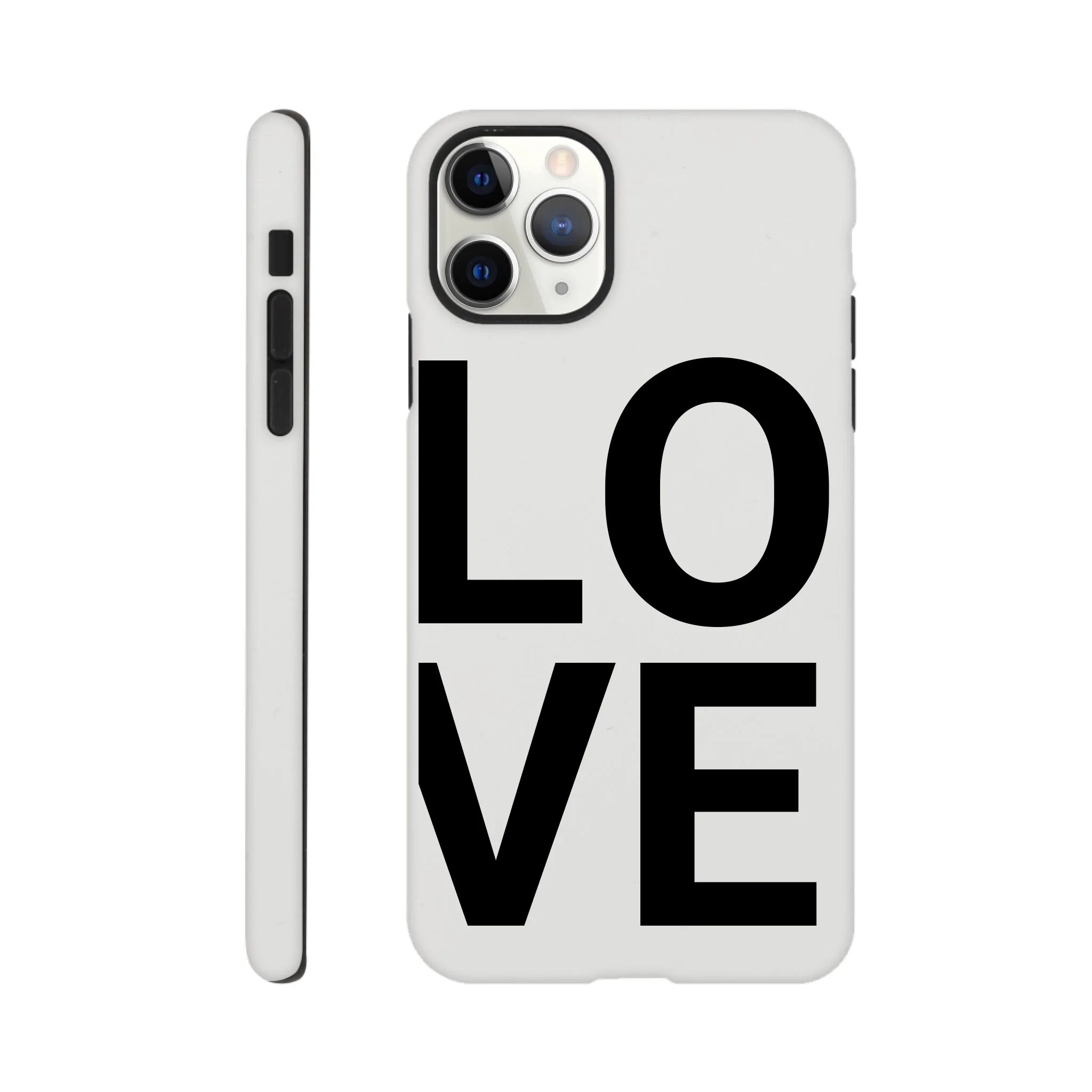 LOVE Phone Case for Couples – Stacked Design - MIWOUF