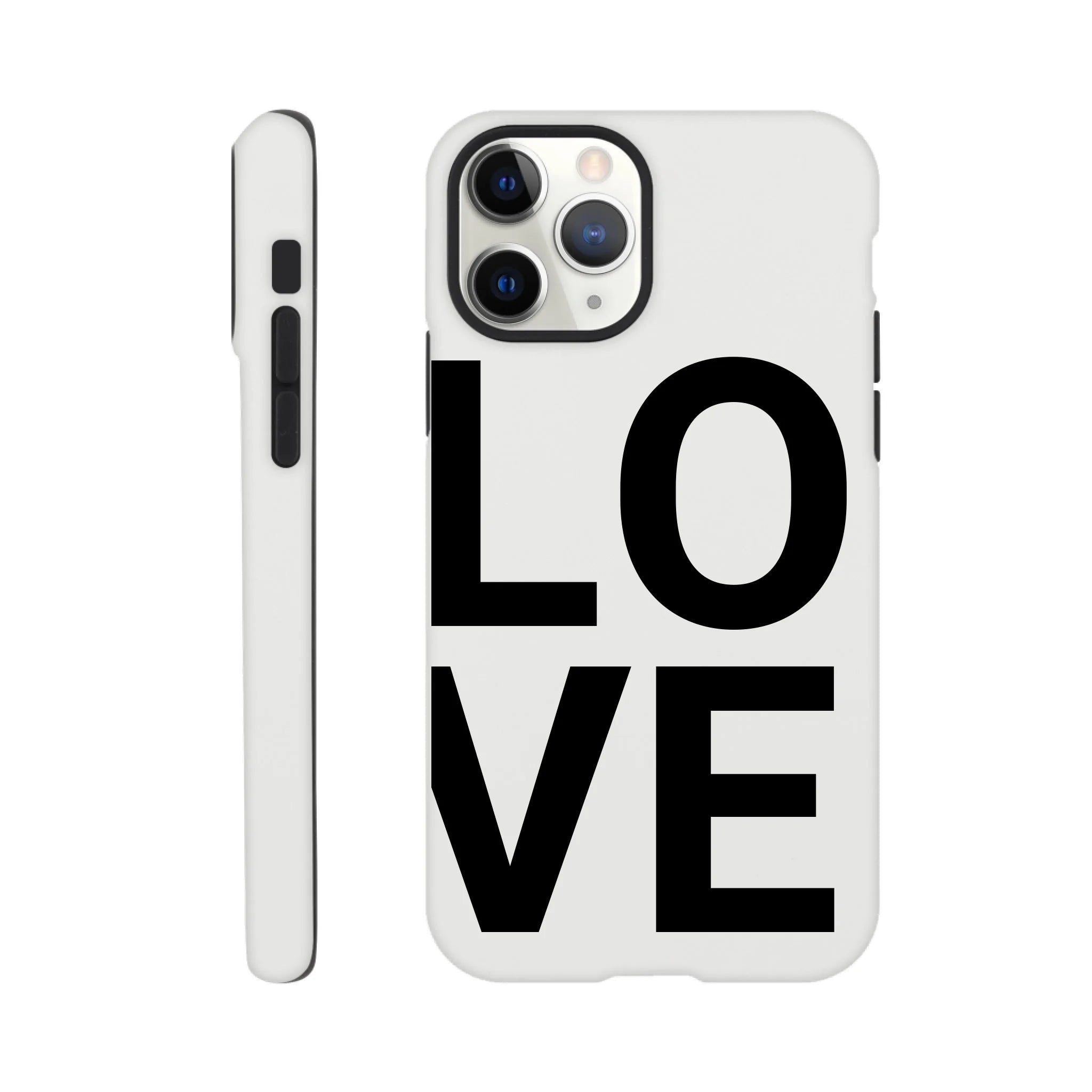LOVE Phone Case for Couples – Stacked Design - MIWOUF