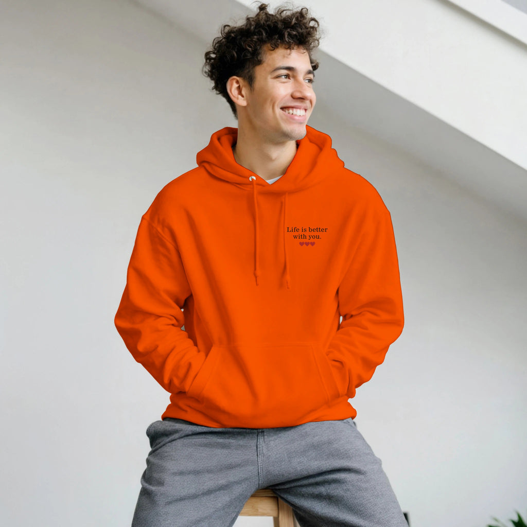Perfect Match Hoodie - Life is better with you - MIWOUF