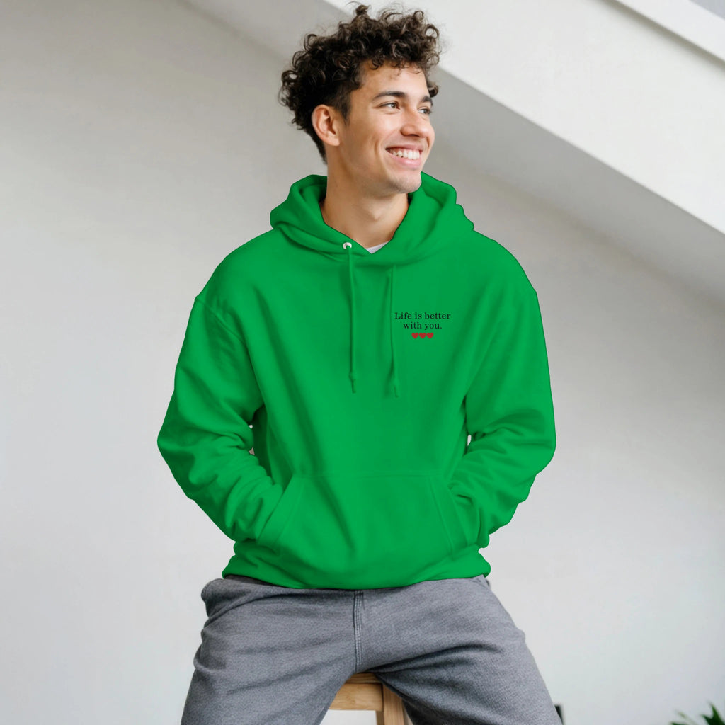 Perfect Match Hoodie - Life is better with you - MIWOUF