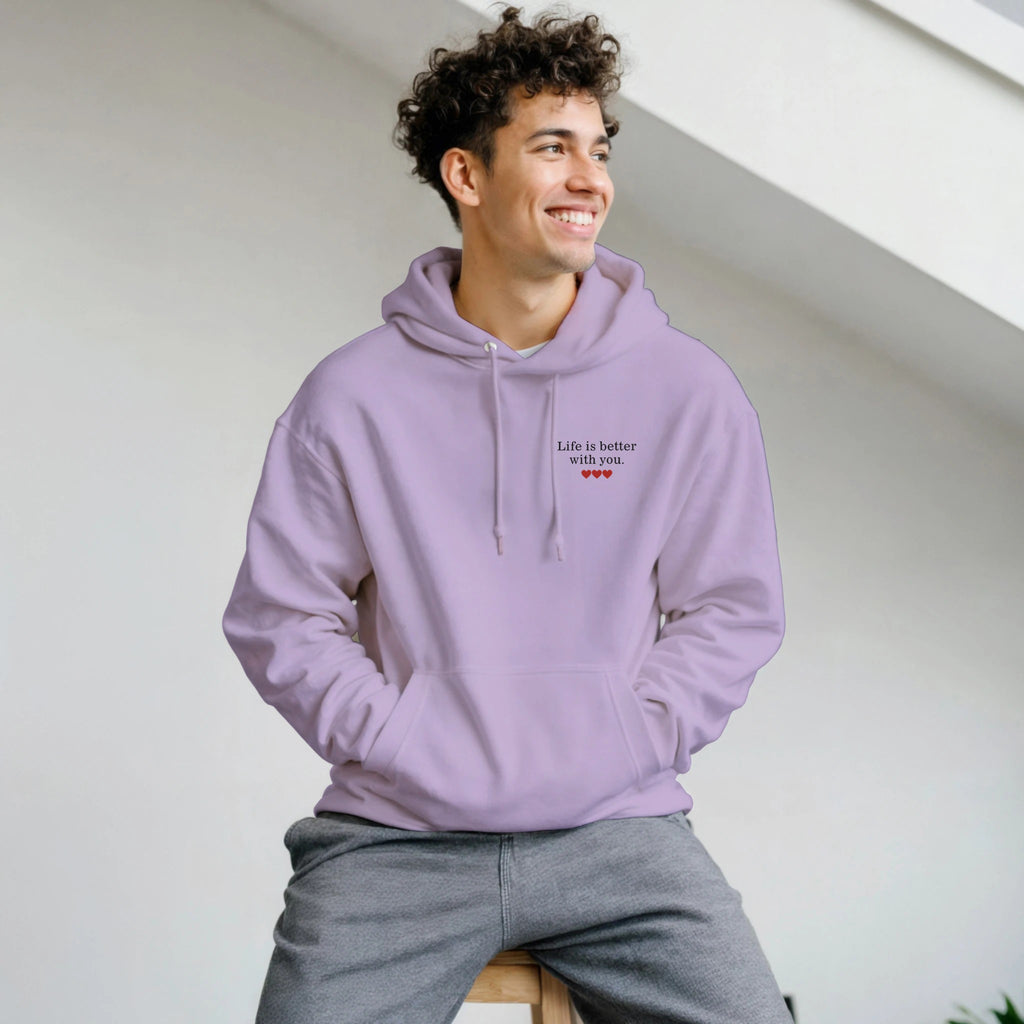 Perfect Match Hoodie - Life is better with you - MIWOUF